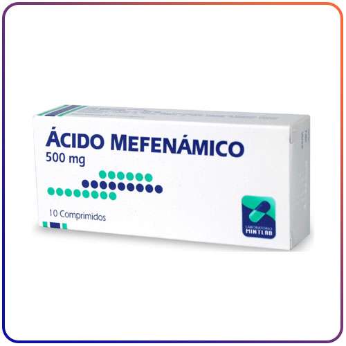 ACIDO MEFENAMICO 500 MG - 10 COMPRIMIDOS - MINTLAB